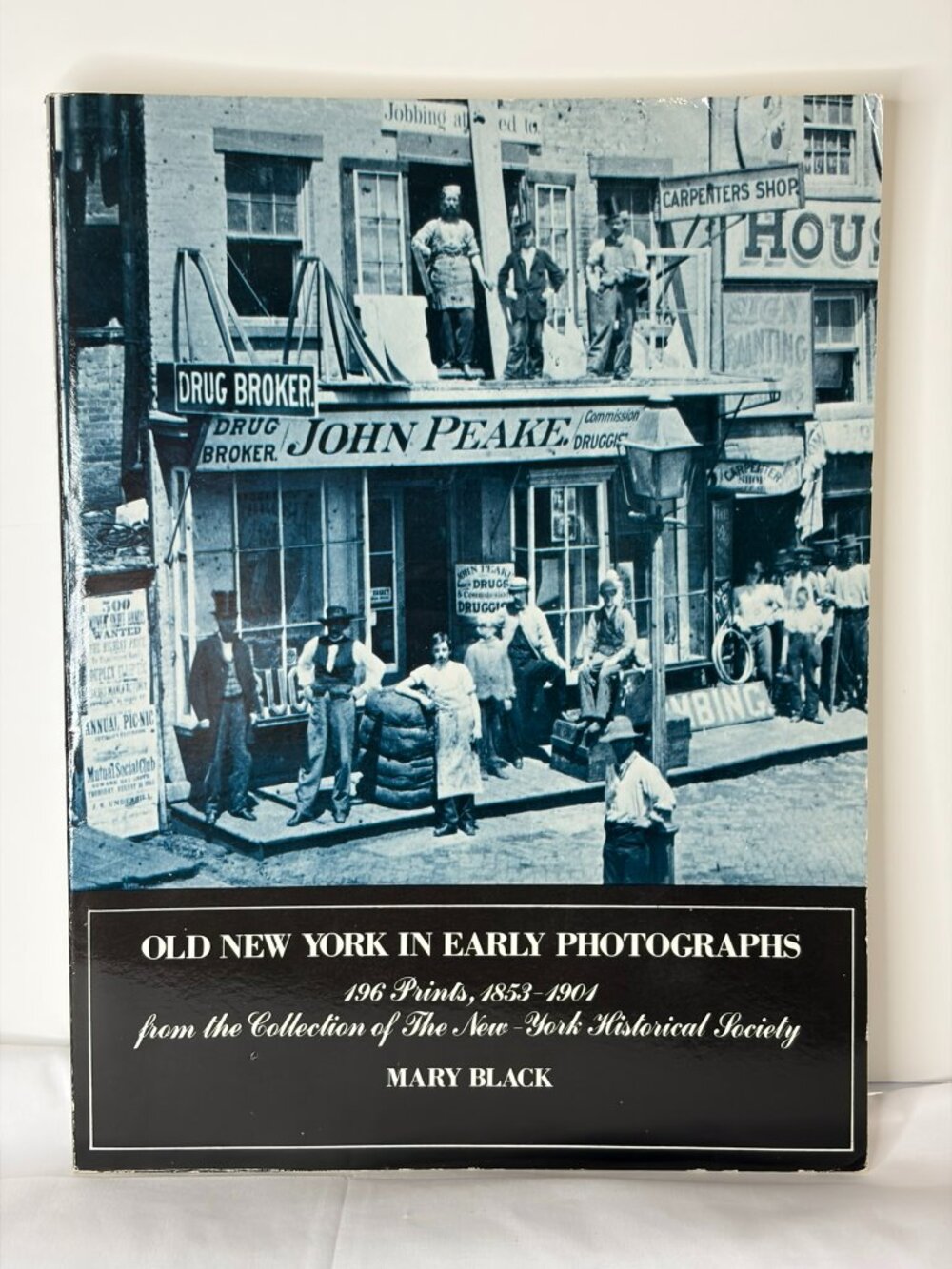 Coffee Table Book Vintage Old New York in Early Photographs 1853-1901 Mary Black